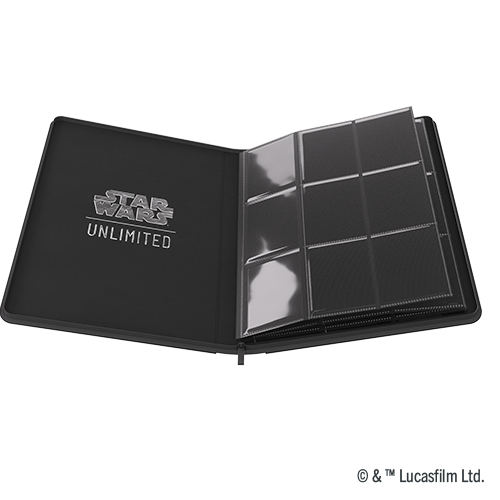 Star Wars: Unlimited Zip-Up Album 18-Pocket Black(Pre-Order)
