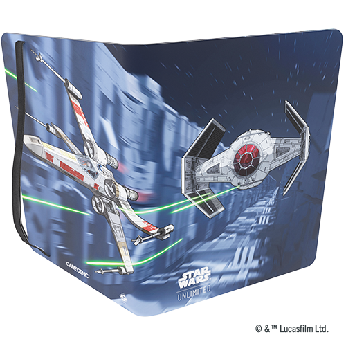 STAR WARSTM: UNLIMITED CASUAL ALBUM 18-POCKET - X-Wing/Tie-Fighter (Pre-Order)