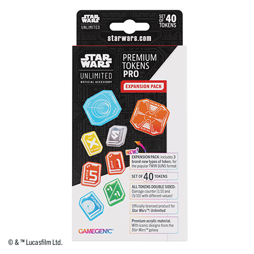Star Wars: Unlimited Premium Tokens Pro Expansion Pack (Pre-Order)