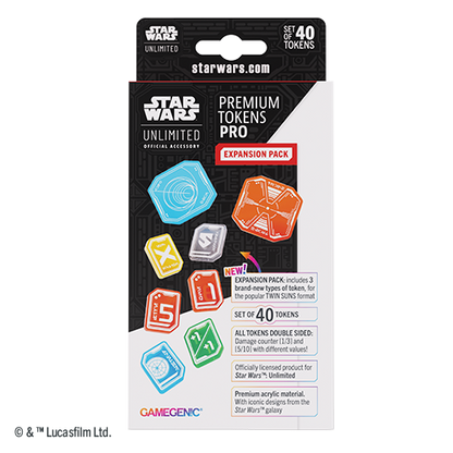 Star Wars: Unlimited Premium Tokens Pro Expansion Pack (Pre-Order)