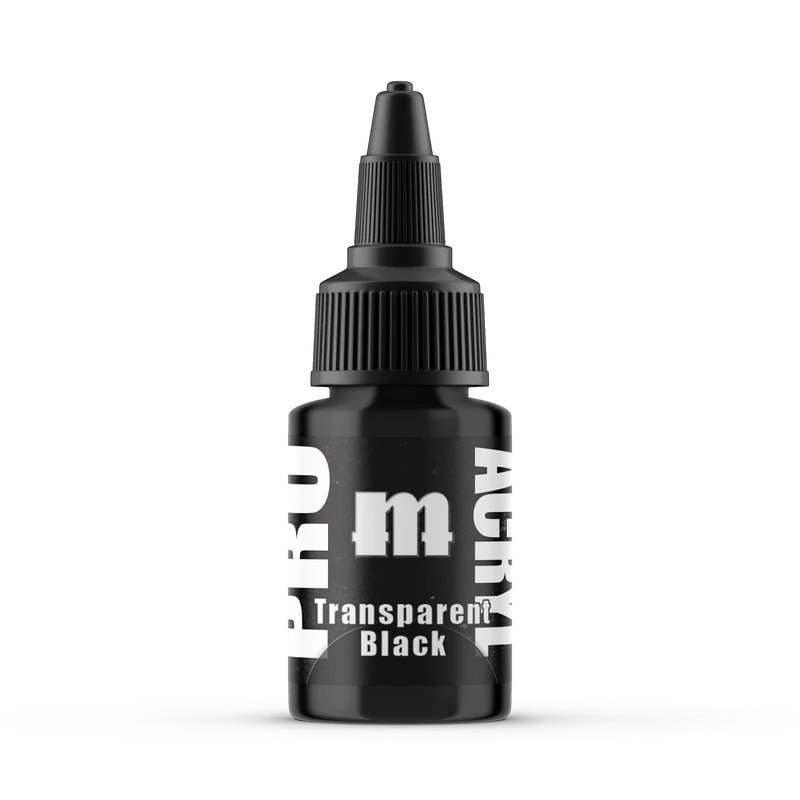 Pro Acryl Transparent Black