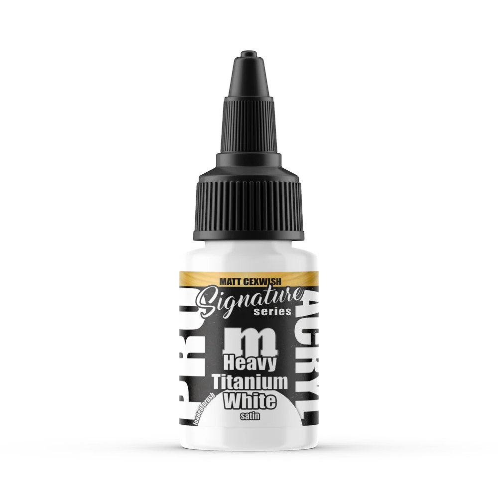 Matt Cexwish Heavy Titanium White