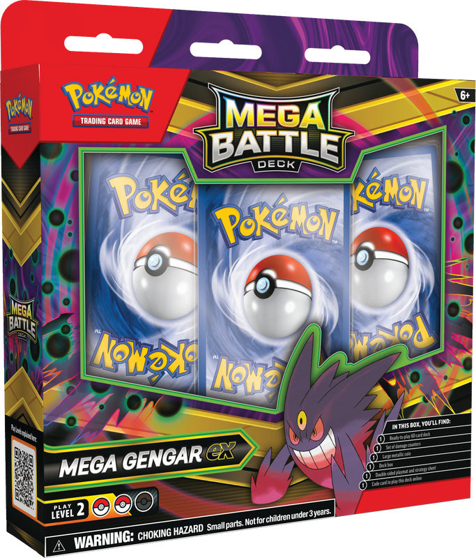 Pokemon TCG: Mega Battle Deck - Mega Gengar/Diancie ex