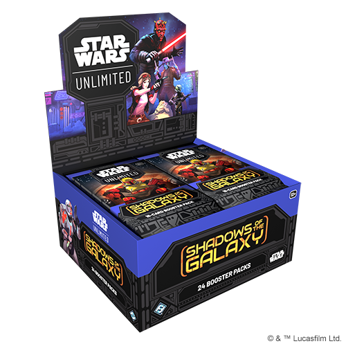 Star Wars Unlimited: Shadow of the Galaxy Booster Box