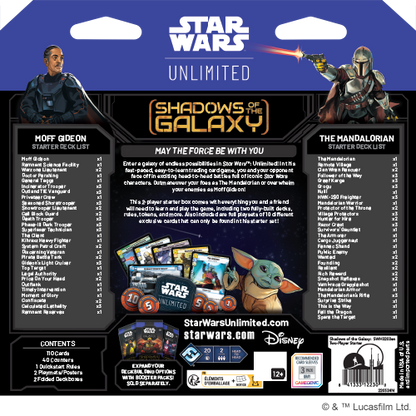 Star Wars: Unlimited - Shadows of the Galaxy Two-Player Starter