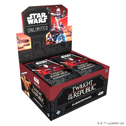 Star Wars: Unlimited – Twilight of the Republic: Booster Display