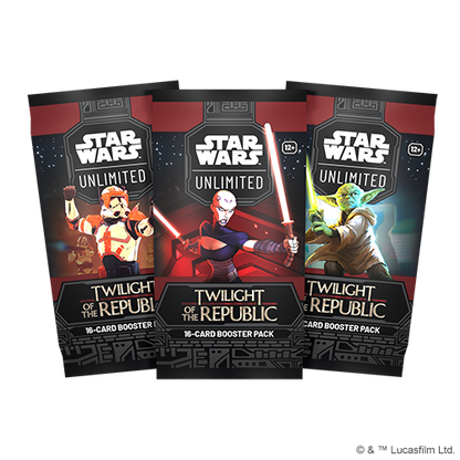 Star Wars: Unlimited – Twilight of the Republic: Booster Display
