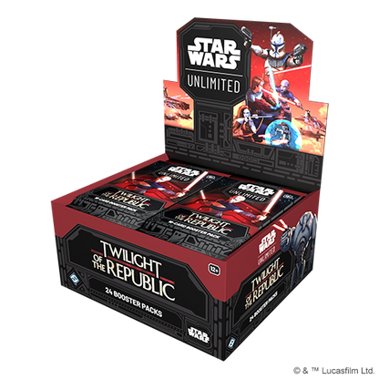 Star Wars: Unlimited – Twilight of the Republic: Booster Display