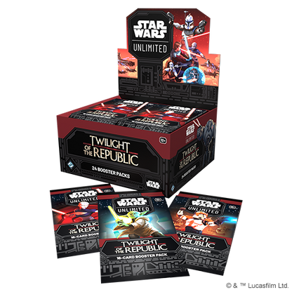 Star Wars: Unlimited – Twilight of the Republic: Booster Display