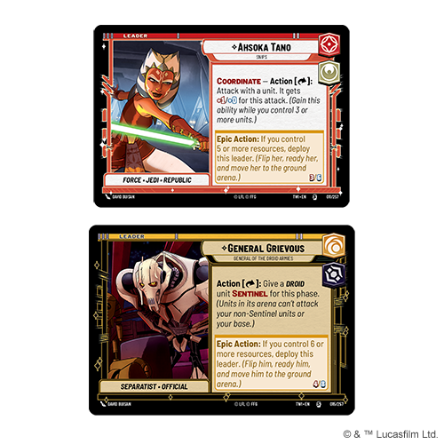 Star Wars: Unlimited – Twilight of the Republic: Two-Player Starter