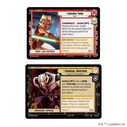 Star Wars: Unlimited – Twilight of the Republic: Two-Player Starter