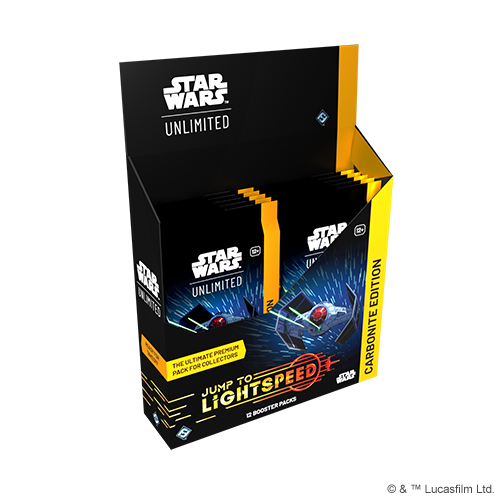 Star Wars Unlimited - Jump to Lightspeed: Carbonite Booster Display