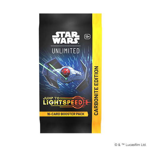 Star Wars Unlimited - Jump to Lightspeed: Carbonite Booster Display