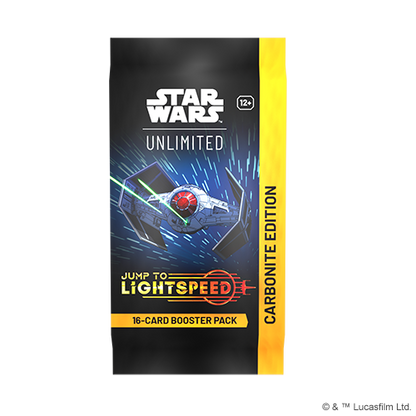 Star Wars Unlimited - Jump to Lightspeed: Carbonite Booster Display