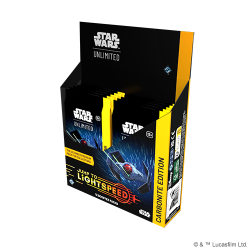 Star Wars Unlimited - Jump to Lightspeed: Carbonite Booster Display