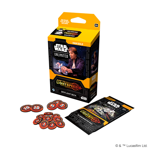 Star Wars Unlimited: Jump to Lightspeed Han Solo Spotlight Deck(Pre-Order)
