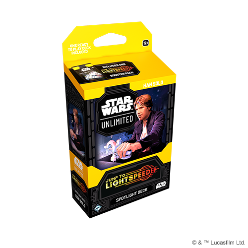 Star Wars Unlimited: Jump to Lightspeed Han Solo Spotlight Deck(Pre-Order)