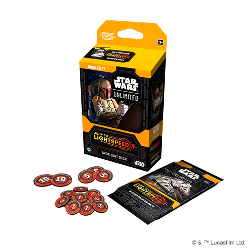 Star Wars Unlimited: Jump to Lightspeed Boba Fett Spotlight Deck(Pre-Order)
