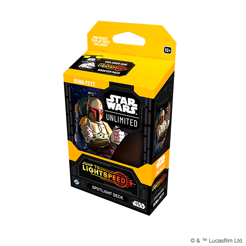 Star Wars Unlimited: Jump to Lightspeed Boba Fett Spotlight Deck(Pre-Order)