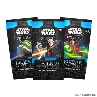 Star Wars: Unlimited - Legends of the Force: Booster Display (Pre-Order)