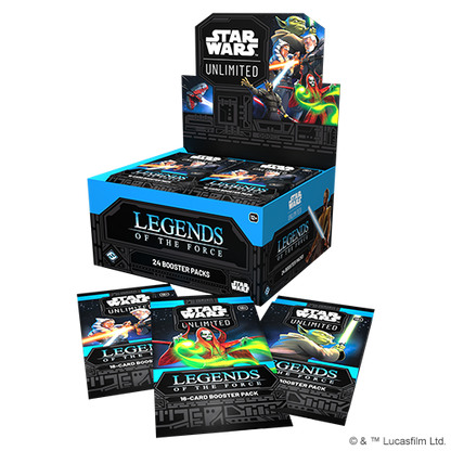 Star Wars: Unlimited - Legends of the Force: Booster Display (Pre-Order)