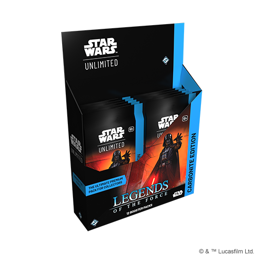 Star Wars: Unlimited - Legends of the Force - Carbonite Booster Display Box (Pre-Order)