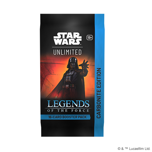 Star Wars: Unlimited - Legends of the Force - Carbonite Booster Display Box (Pre-Order)