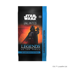 Star Wars: Unlimited - Legends of the Force - Carbonite Booster Display Box (Pre-Order)