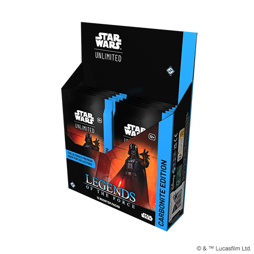 Star Wars: Unlimited - Legends of the Force - Carbonite Booster Display Box (Pre-Order)