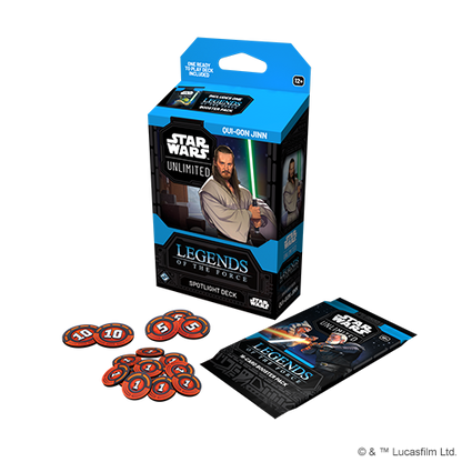 Star Wars: Unlimited - Legends of the Force: Spotlight Deck Qui-Gon Jinn (Pre-Order)