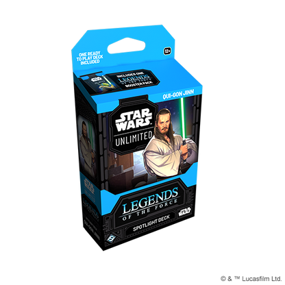 Star Wars: Unlimited - Legends of the Force: Spotlight Deck Qui-Gon Jinn (Pre-Order)