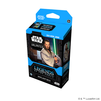 Star Wars: Unlimited - Legends of the Force: Spotlight Deck Qui-Gon Jinn (Pre-Order)