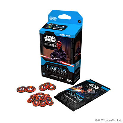 Star Wars: Unlimited - Legends of the Force: Spotlight Deck Darth Maul (Pre-Order)