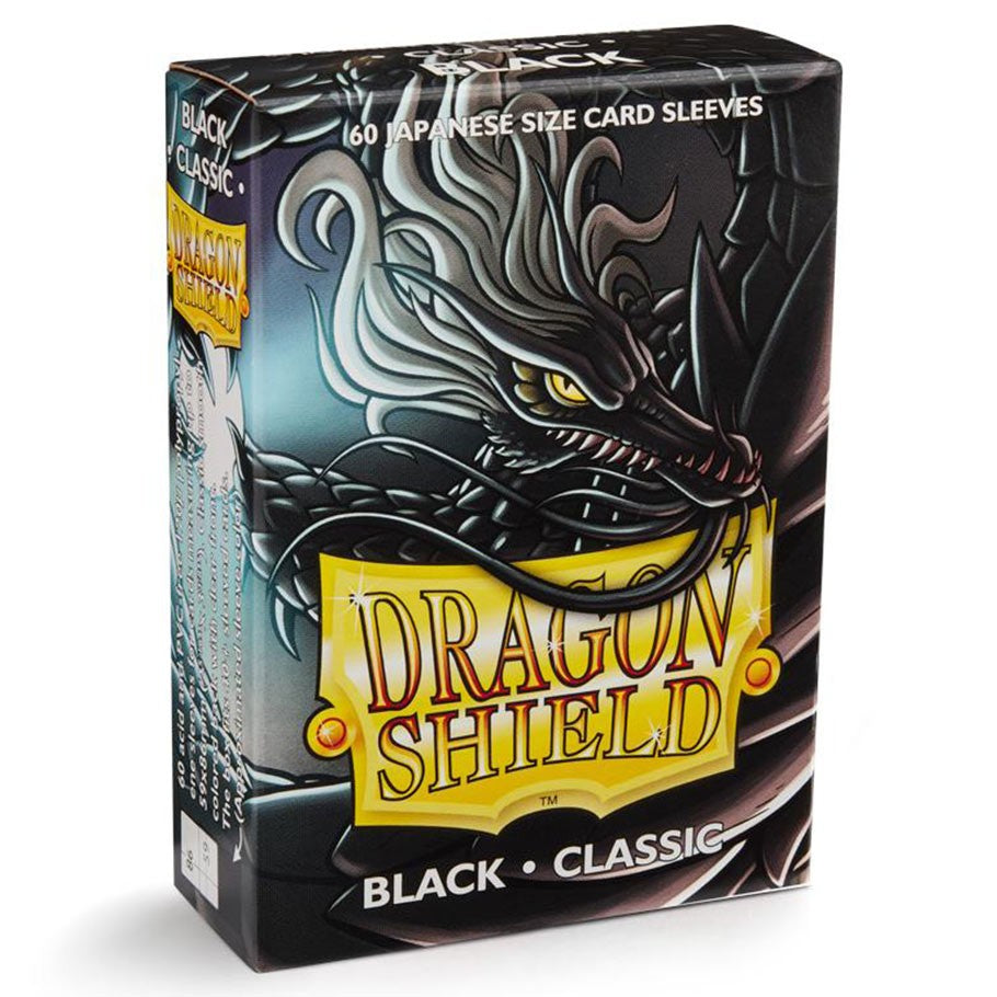Dragon Shield - Japanese Size - Black - Classic (60)