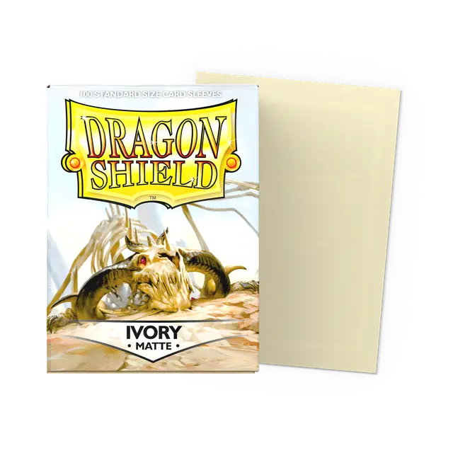 Dragon Shield - Ivory - Matte Sleeves