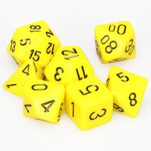 Chessex: Opaque Yellow 7-Die Set