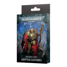 01-15 Warhammer 40,000: Adeptus Custodes: Datasheet Cards